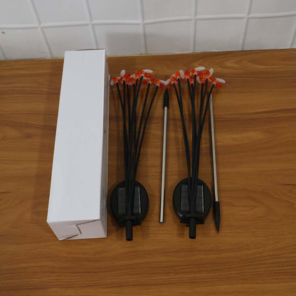 Premium Solar-Powered Decorative Firefly Garden Light (2 Pc Set)