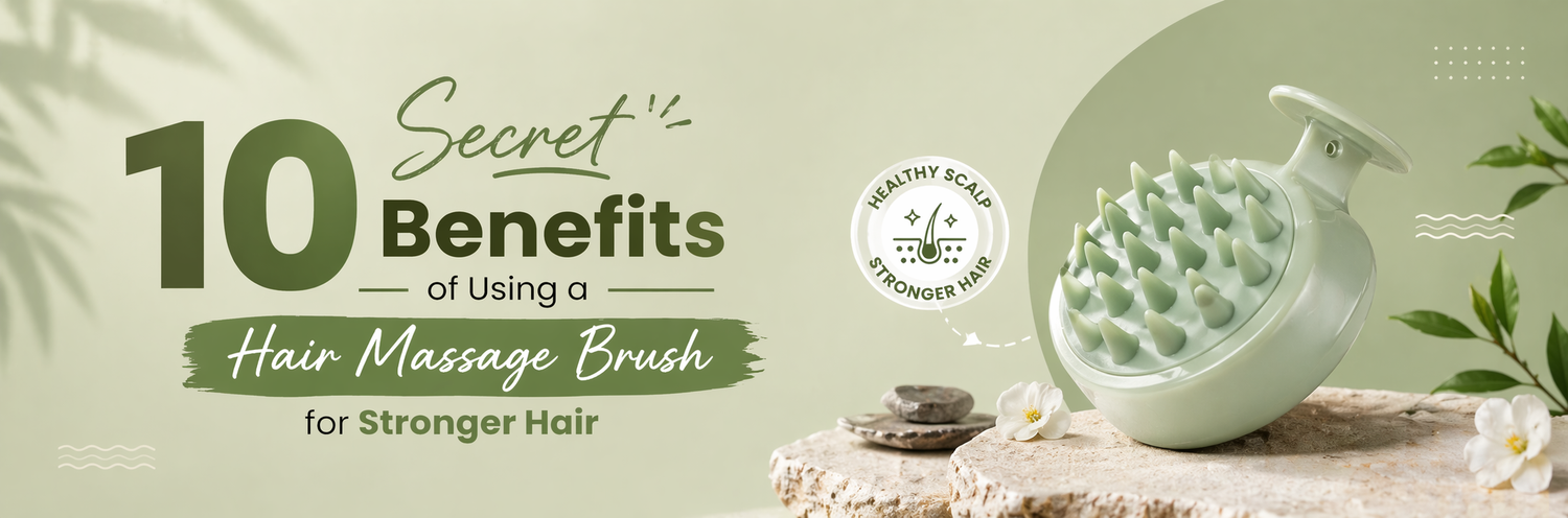 10 Secret Benefits of Using a Hair Massage Brush for Stronger Hair