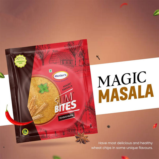 Maniarr's Masala Khakhra Wheat Chips (200Gm)