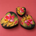 Heart Shape Gift Box Set of 3 – Elegant Romantic Packaging for Special Occasions
