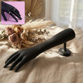Black Hand Jewelry Display Stand – Elegant Matte Finish Organizer