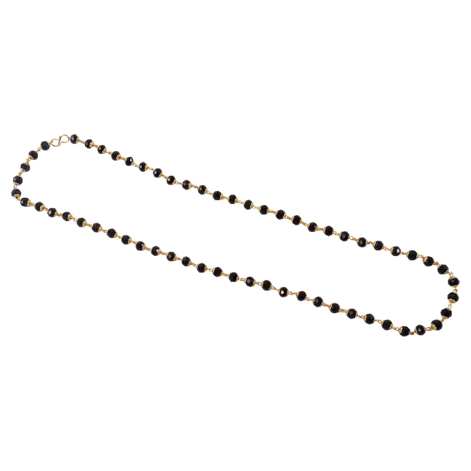 Black Beads Mangalsutra Necklace – Elegant Traditional Jewelry for Women