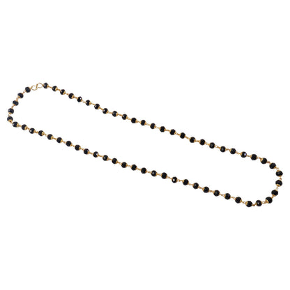 Black Beads Mangalsutra Necklace – Elegant Traditional Jewelry for Women
