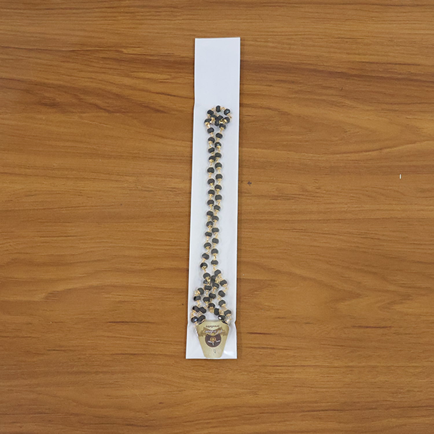 Traditional Black Beads Mangalsutra Style Necklace for Women (1 pc)