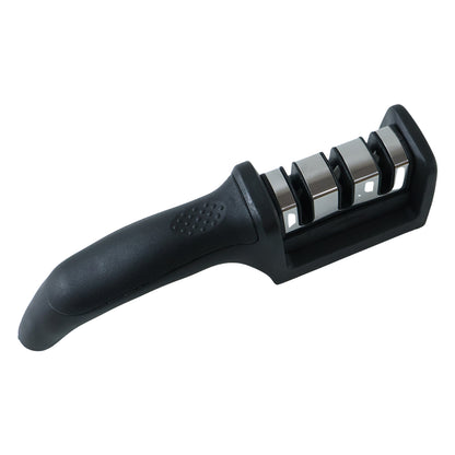 3 Stage Manual Knife Sharpener Tool for Steel and Ceramic Knives Kitchen (1 Pc)