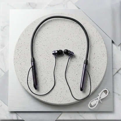 Wireless Bluetooth Neckband Earphones, Nack Band  with Magnetic On / Off Earbuds