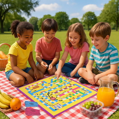 Picnic Board Game Fun Family Travel & Adventure Game for Kids and Adults