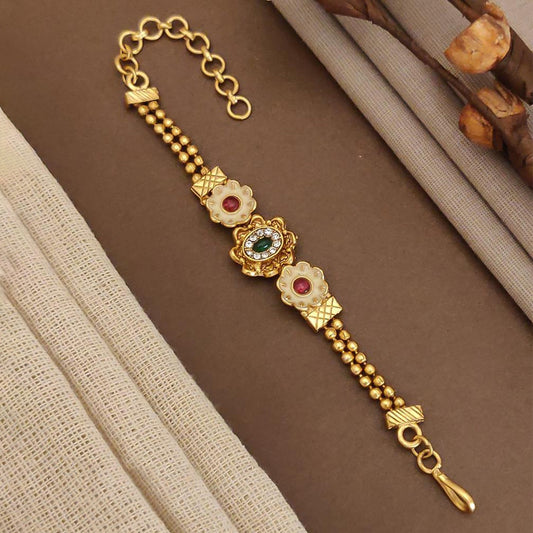 Wedding Wear Gold Plated Bracelet