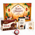 Diwali Gift Hamper with Choco Magic Box & Choco Magic, Pooja Coin & Greeting Card