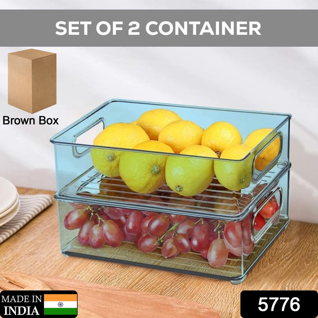 5498 Kitchen Containers Set, Fridge Storage Boxes, Plastic Containers —  DeoDap