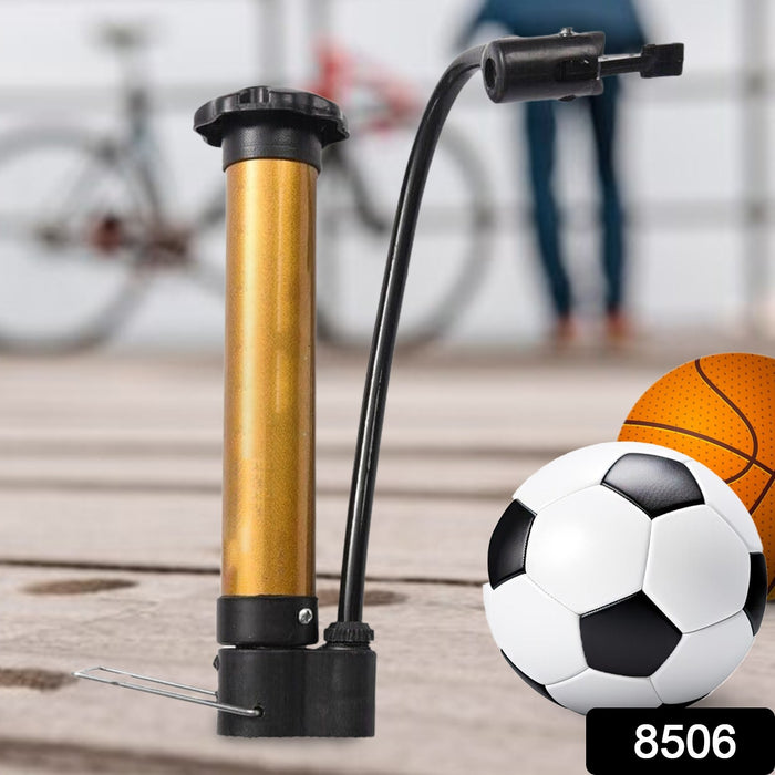 Hand Air Ball Pump, Metal Portable High Pressure Air Pump Mini Basketball Inflator for Balls, Basketball, Soccer, Volleyball, Football, Inflatable and More