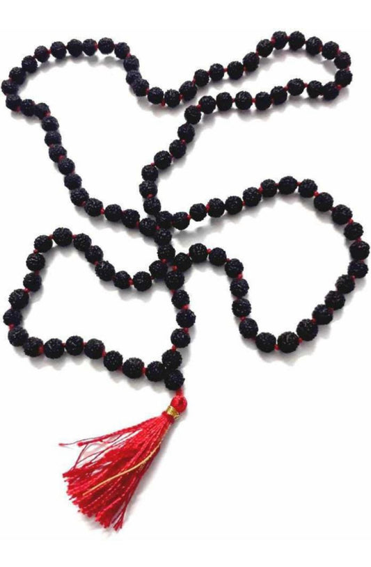 Natural Unpolished Karungali Mala