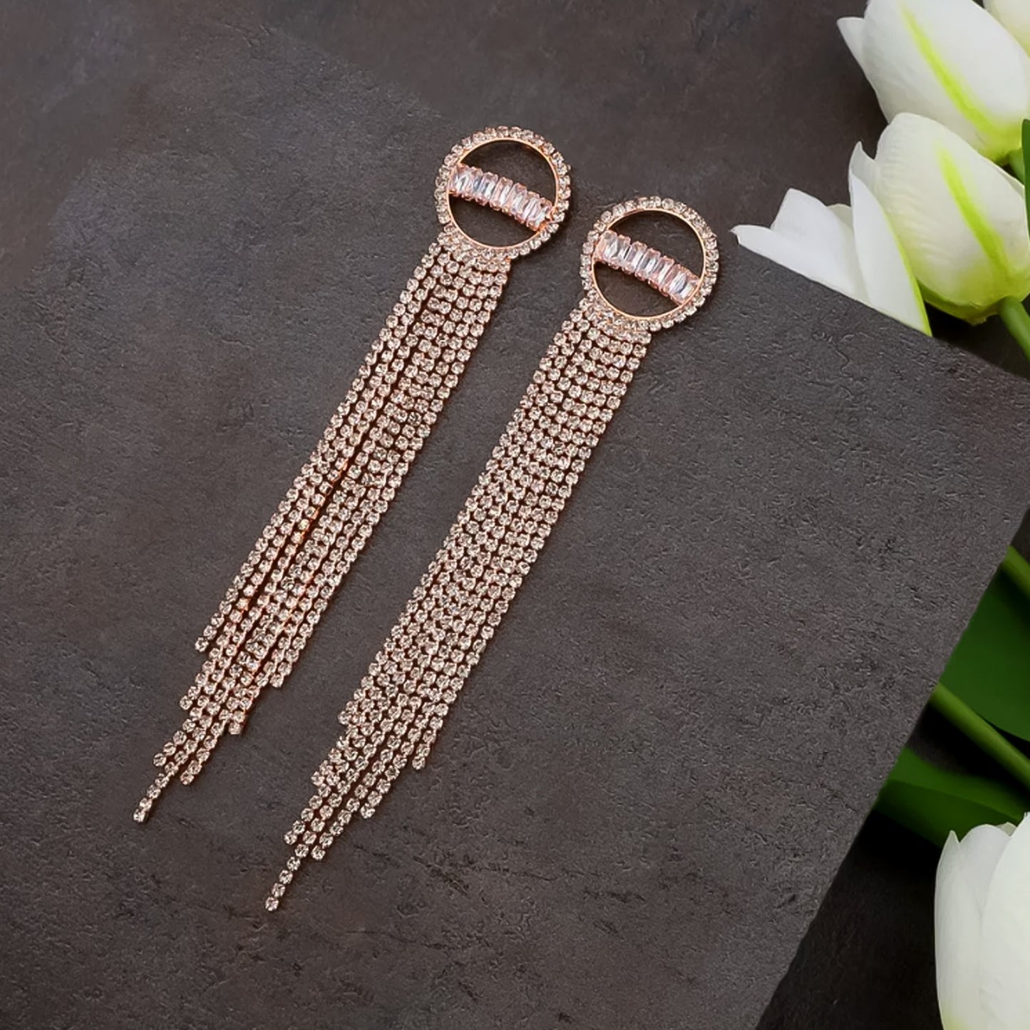 Contemporary Drop Earrings