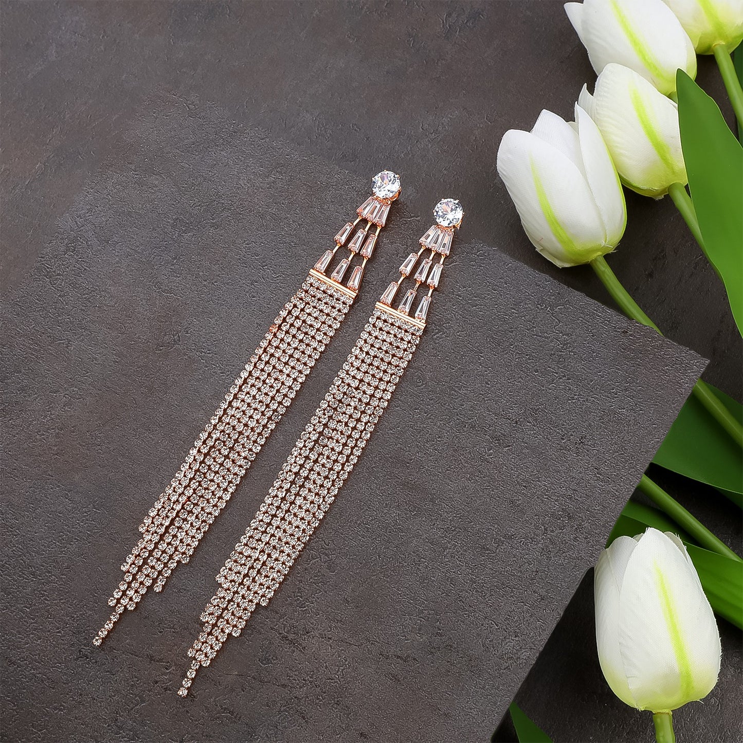 Contemporary Drop Earrings