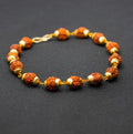 Rudraksha Bracelet for Men – Gold Plated Spiritual Band for Boys | BBJ