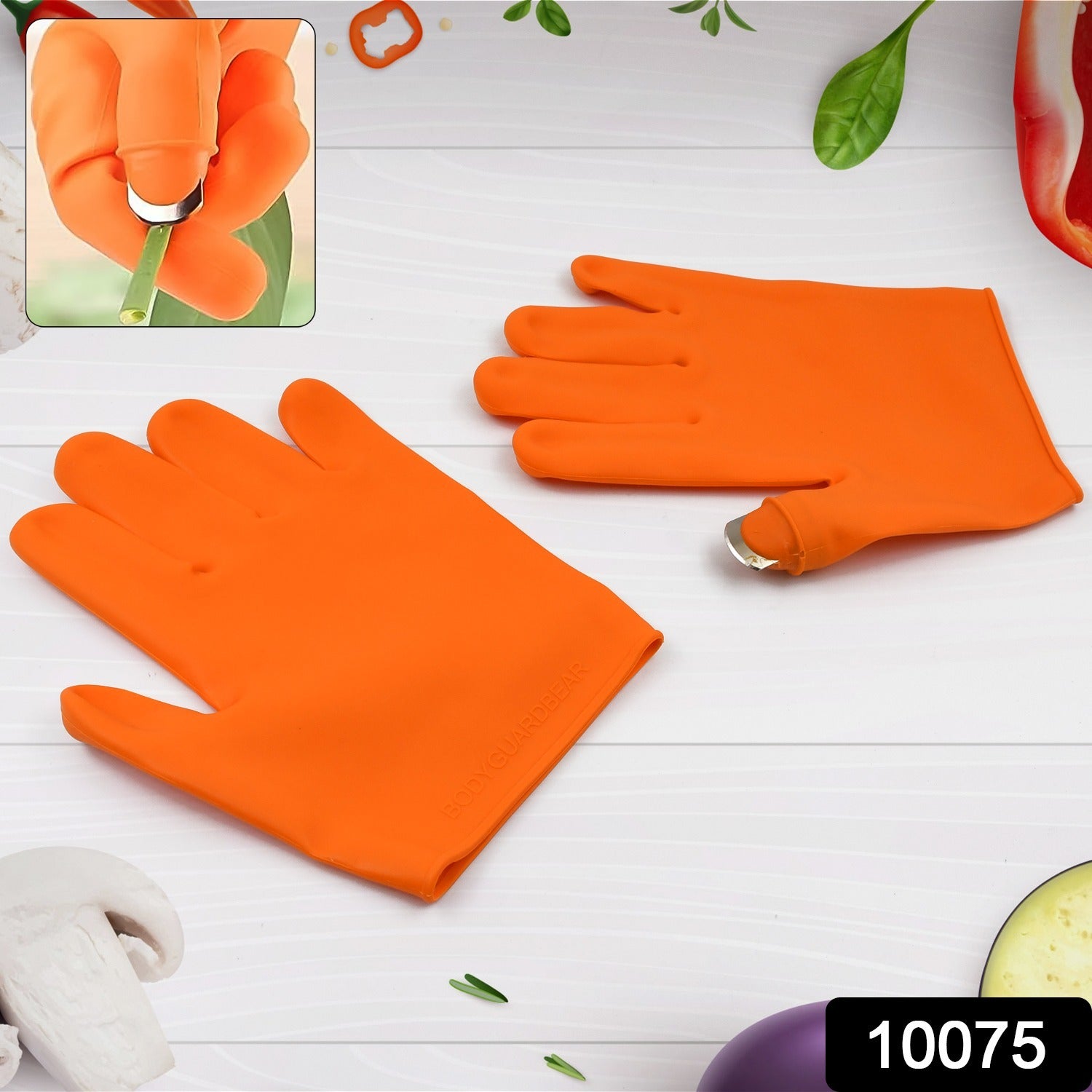 vegetable cutting gloves