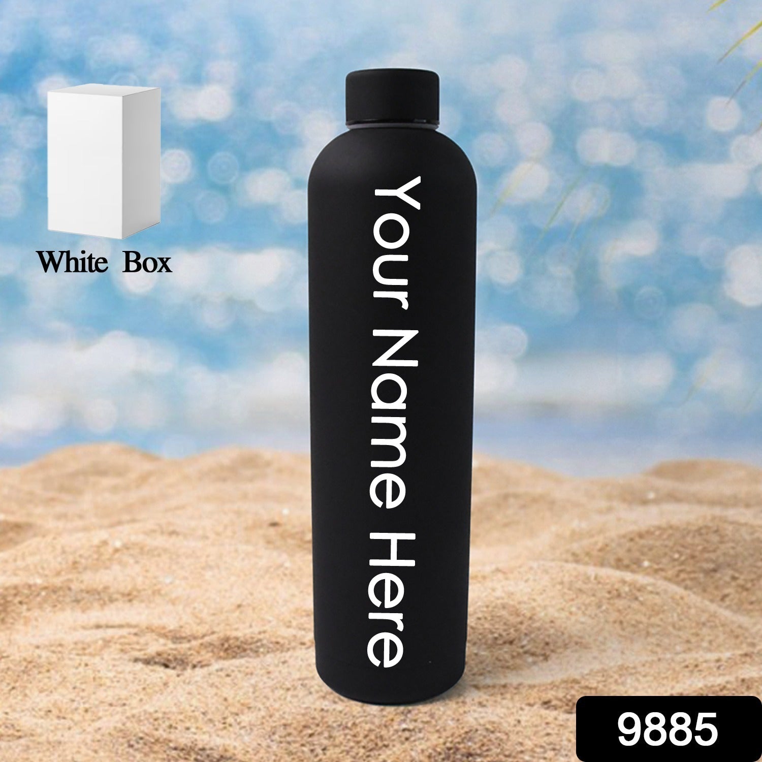 Customize Stainless Steel Double Wall Vacuum-Insulated Drink Water Bottle (1000 ML Approx)