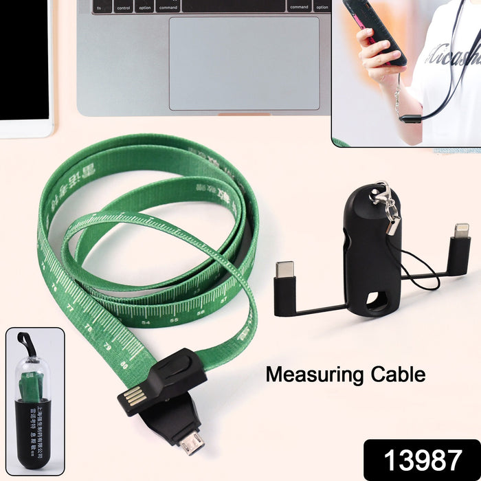 Capsule Tablet with Tape Meter, Mejar Mechanism, and USB/Type-C Charging for Android & iPhone