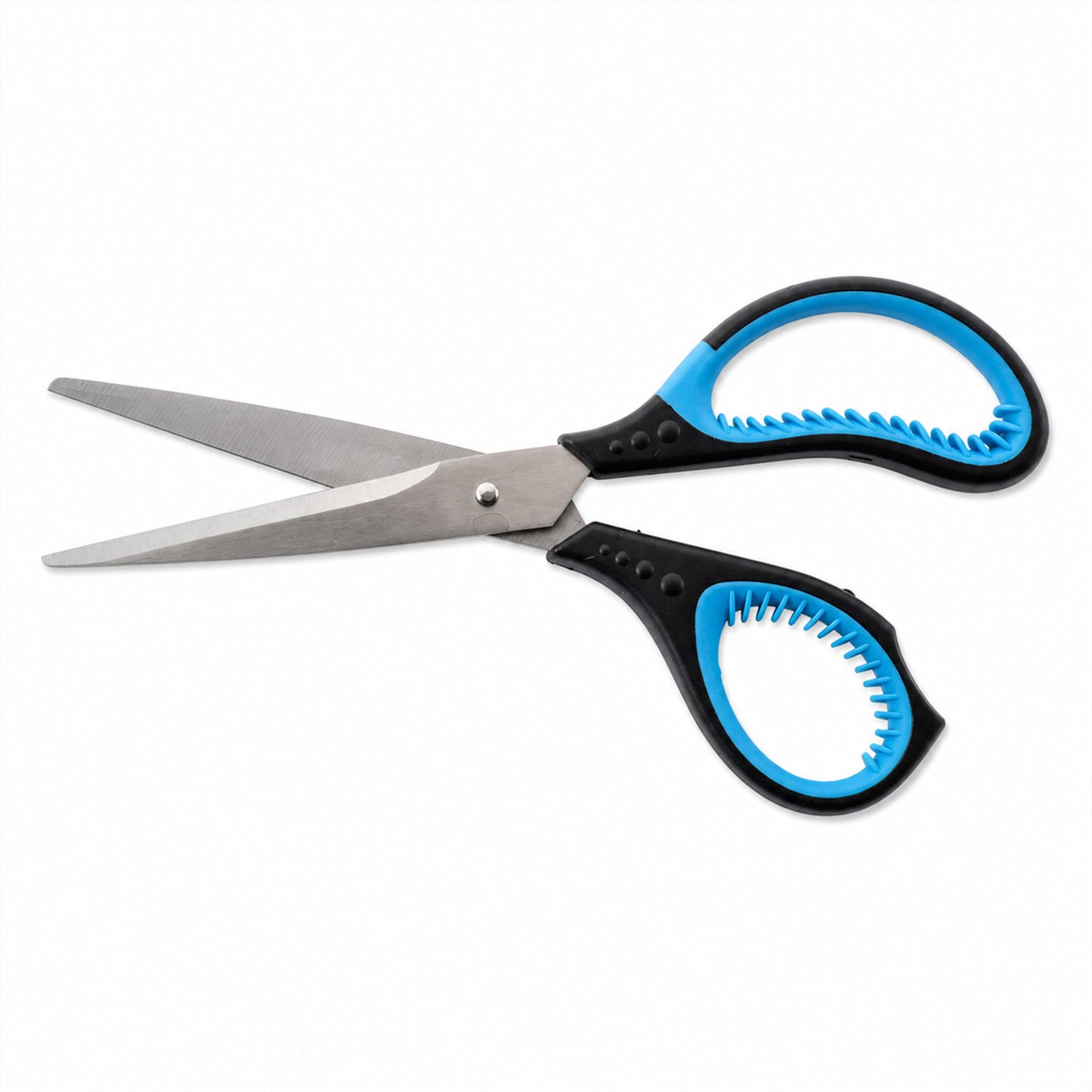 Soft Grip 8.25 Inch Stainless Steel Scissors for Office, Home, Craft & Paper Cutting