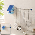 Self-Adhesive Kitchen Utensil Holder – No-Drill Hooks | CookAura