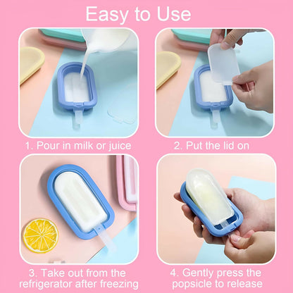 Candy maker mold 4 pcs set with sticks