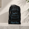 Right Time Black Trekking Bag – Stylish Travel Backpack with Multiple Compartments