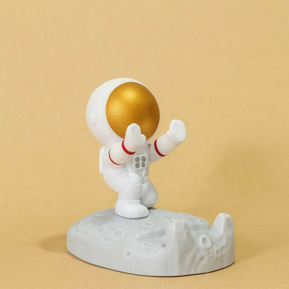 Cute Astronaut Mobile Phone Holder Stand for Desk | Creative Space Decor