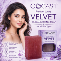 COCAST Premium Luxury Velvet Touch Herbal Bathing Soap (100gm)