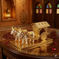 Home Decor Bullock Cart Showpiece – Elegant Indian Handicraft