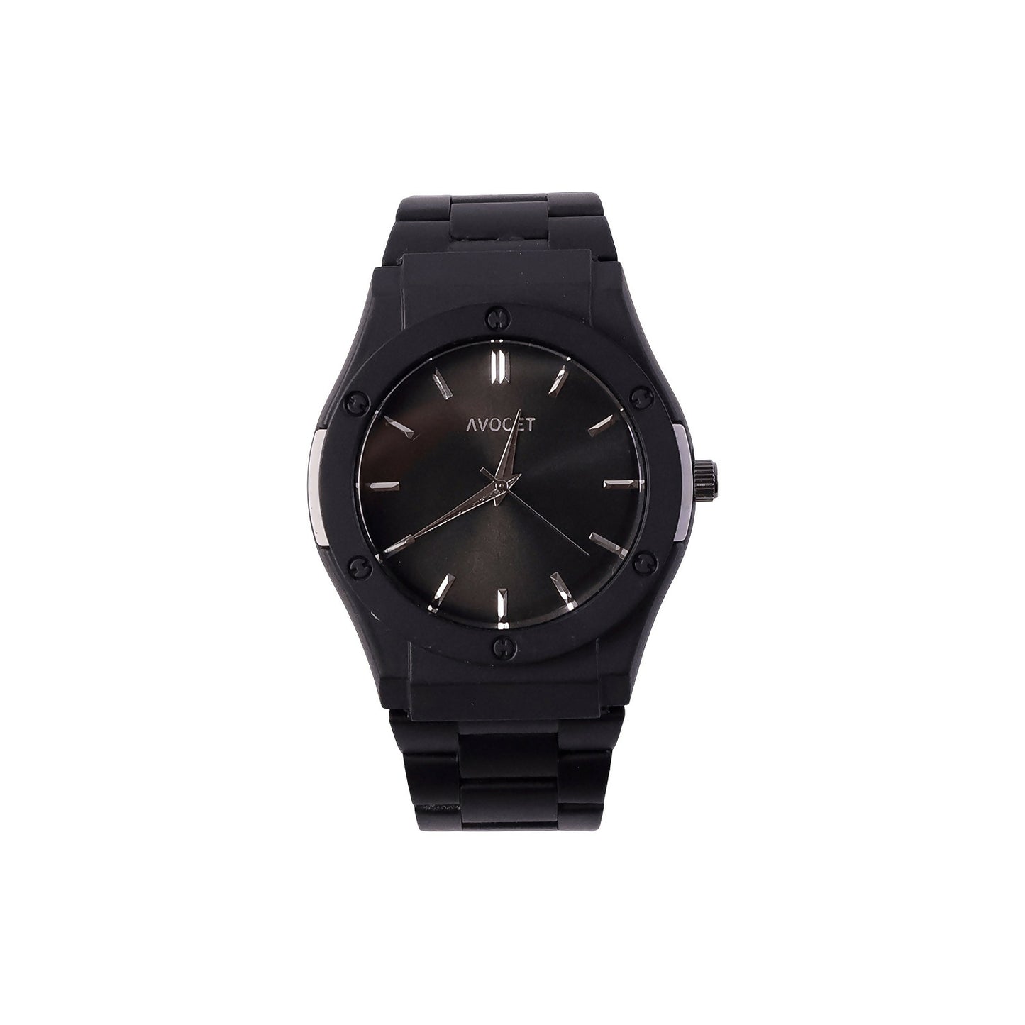 Premium Black Analog Wrist Watch with Stylish Dial & Durable Strap