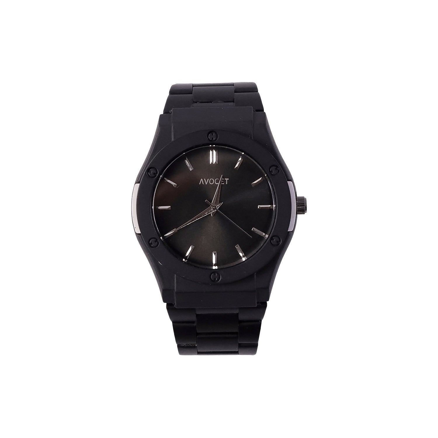 Premium Black Analog Wrist Watch with Stylish Dial & Durable Strap