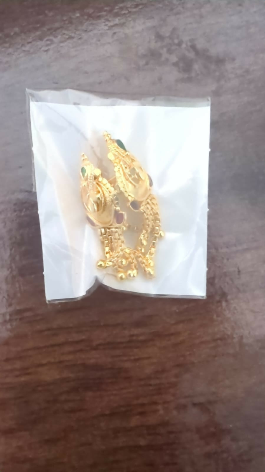 Nice 5 Line Golden Earrings for Women & Girls – Traditional Fancy Jewellery Gift