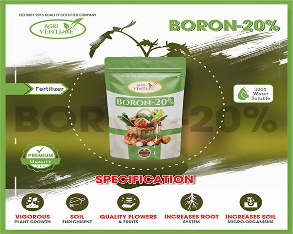 Chemical composition: Boron 20% (450GM)