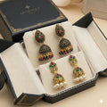 Antique Black Oxidized Jhumka Earrings Traditional Ethnic Style Jewellery for Women