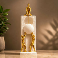 Modern Abstract Human Sculpture Showpiece for Home & Office Decor (Any Color 1 PC)