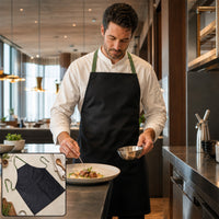 Adjustable Kitchen Cooking Apron for Men with Neck and Waist Ties (1 Pc)