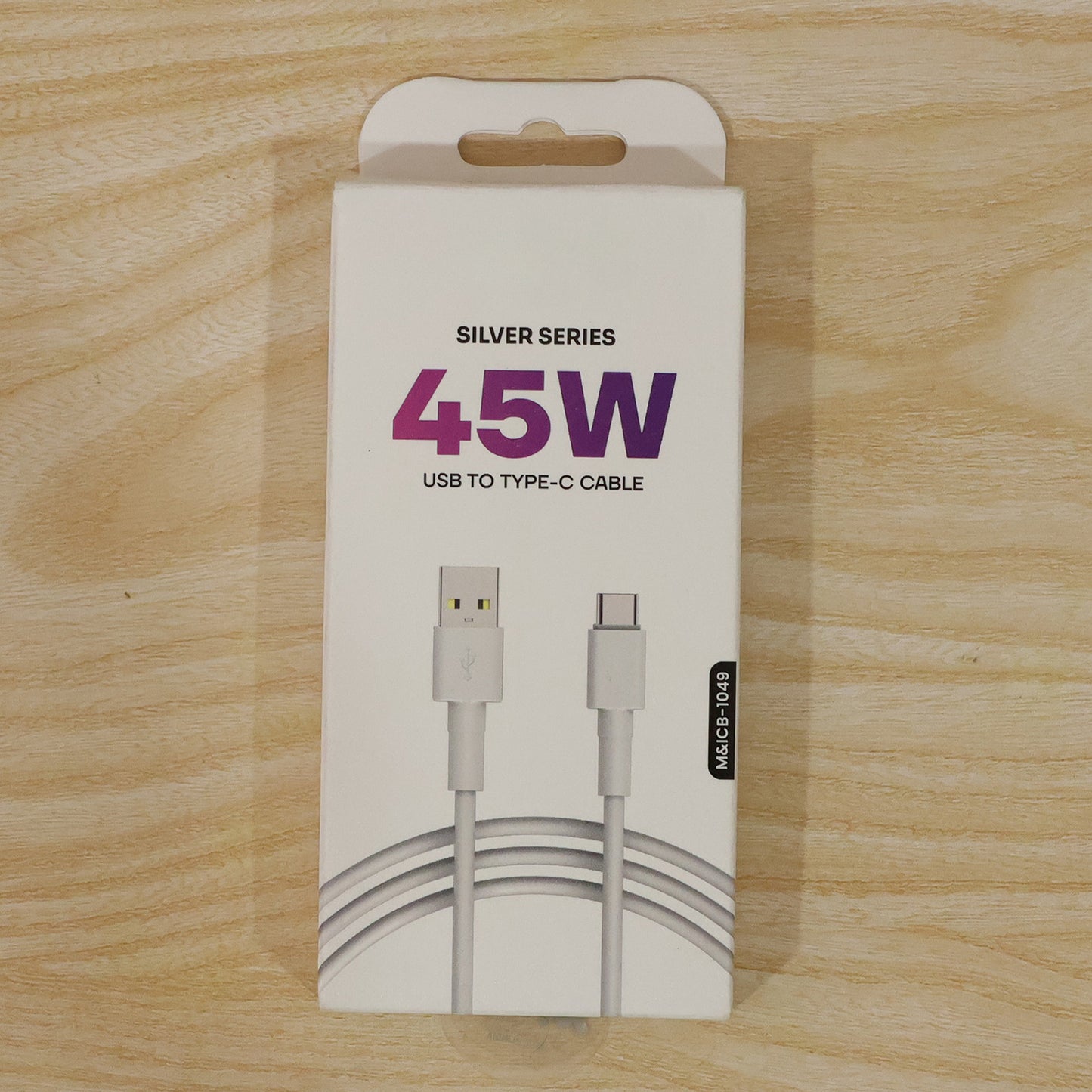 45W High Speed USB to Type C Fast Charging Cable