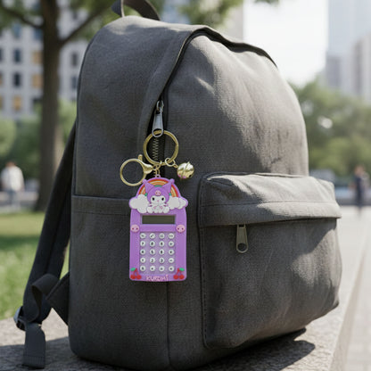 Digital Calculator Keychain