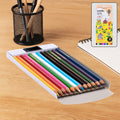 Colour Pencils – 12 Vibrant Shades with Free Sharpener
