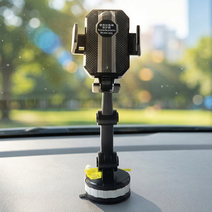 Car Mount Phone Holder with Suction Cup and Adjustable Long Arm (1 Pc)