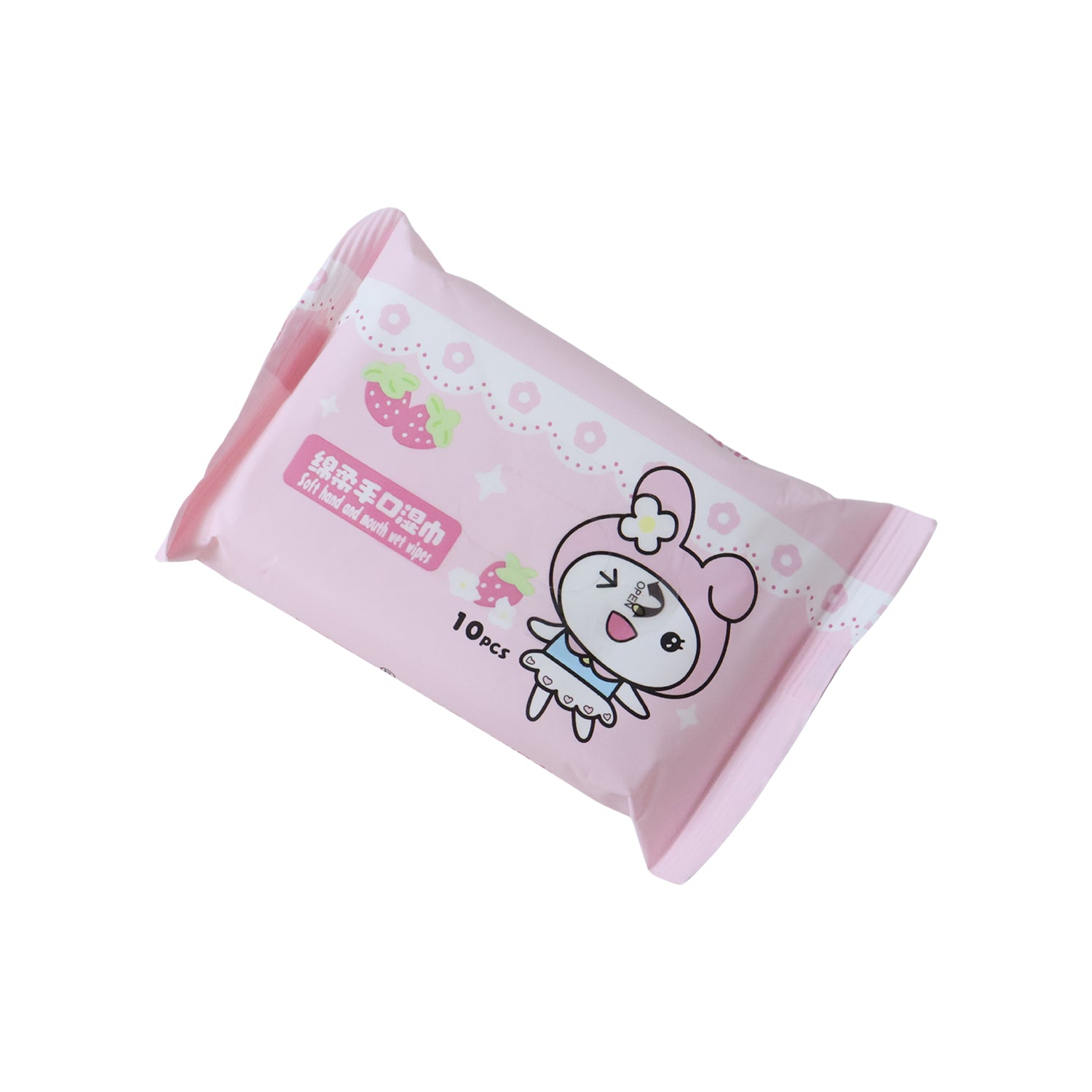 Opened wet wipes pack showing soft moist wipes