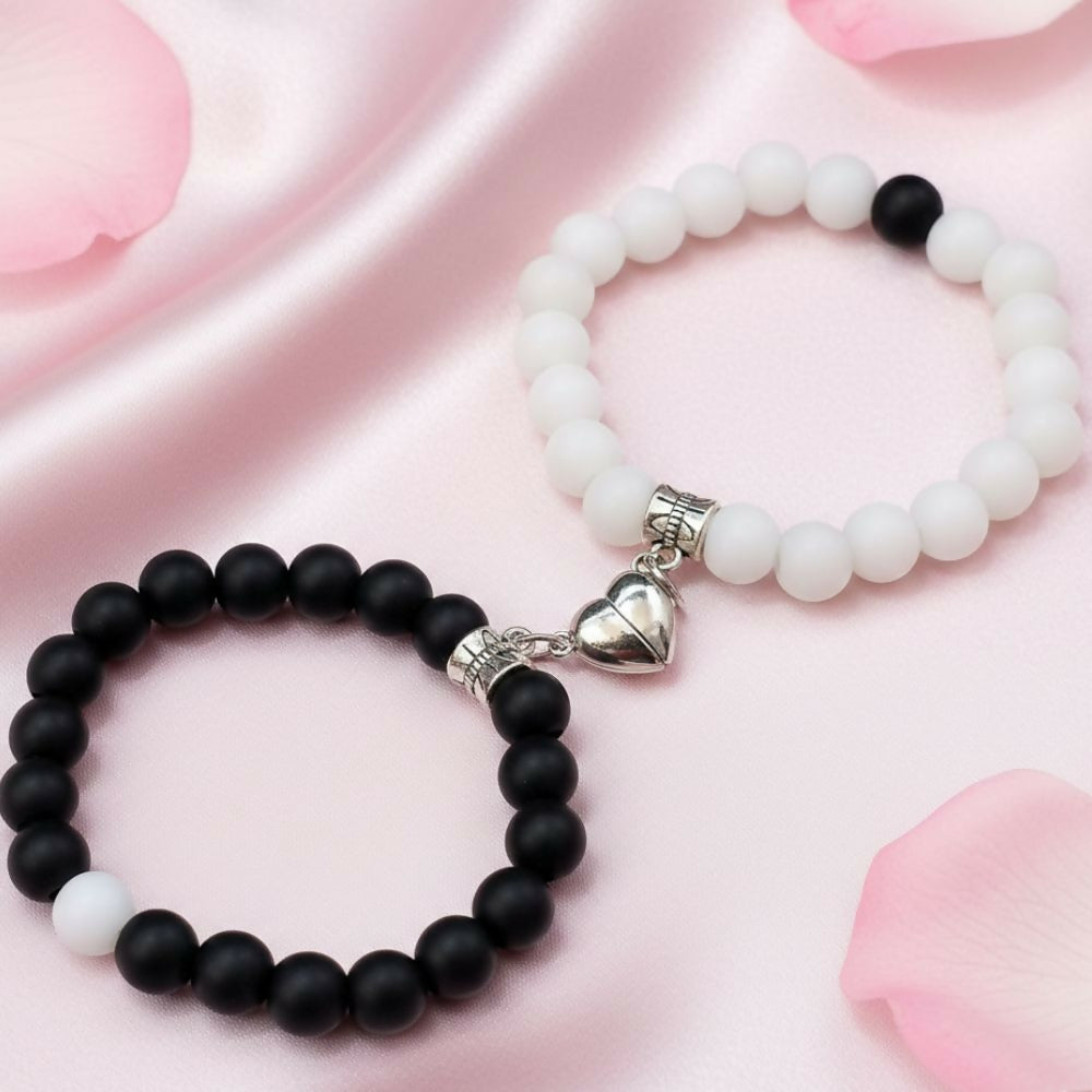Stylish Couple Heart Bracelet