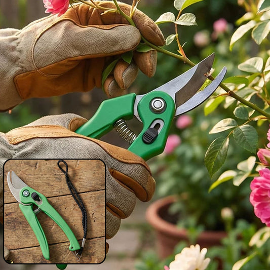 Garden Shears – Sharp Stainless Steel Bypass Pruners | Cisora