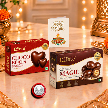 Chocolate and Pooja Coin Set