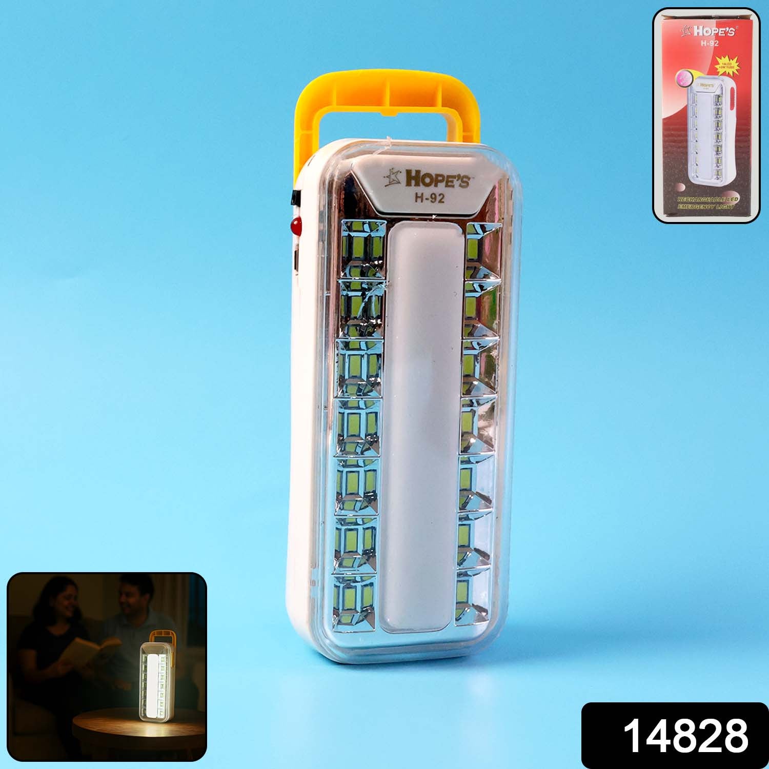 Rechargeable LED Emergency Light (1 Pc)