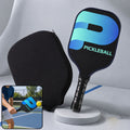 Fiberglass Pickleball Paddle – Cushioned Grip for Superior Control