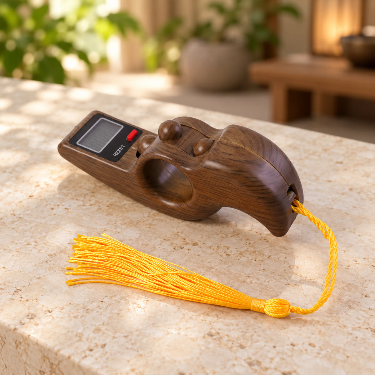 Digital Finger Tally Counter with LCD Screen, Reset and Tassel (1 Pc)