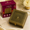 Traditional Peacock Design Mukhwas Box for Dry Fruits, Snacks & Festive Table Serving