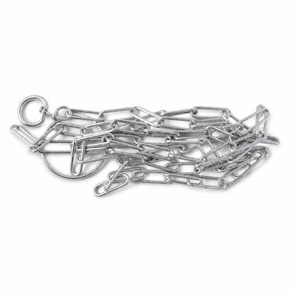 Luggage lock chain white bg