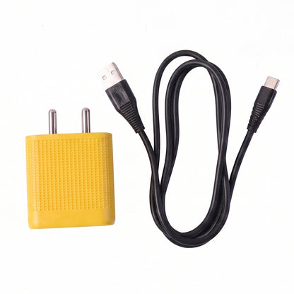 18W Dual USB Fast Charging Wall Charger Adapter with Free Type C Cable